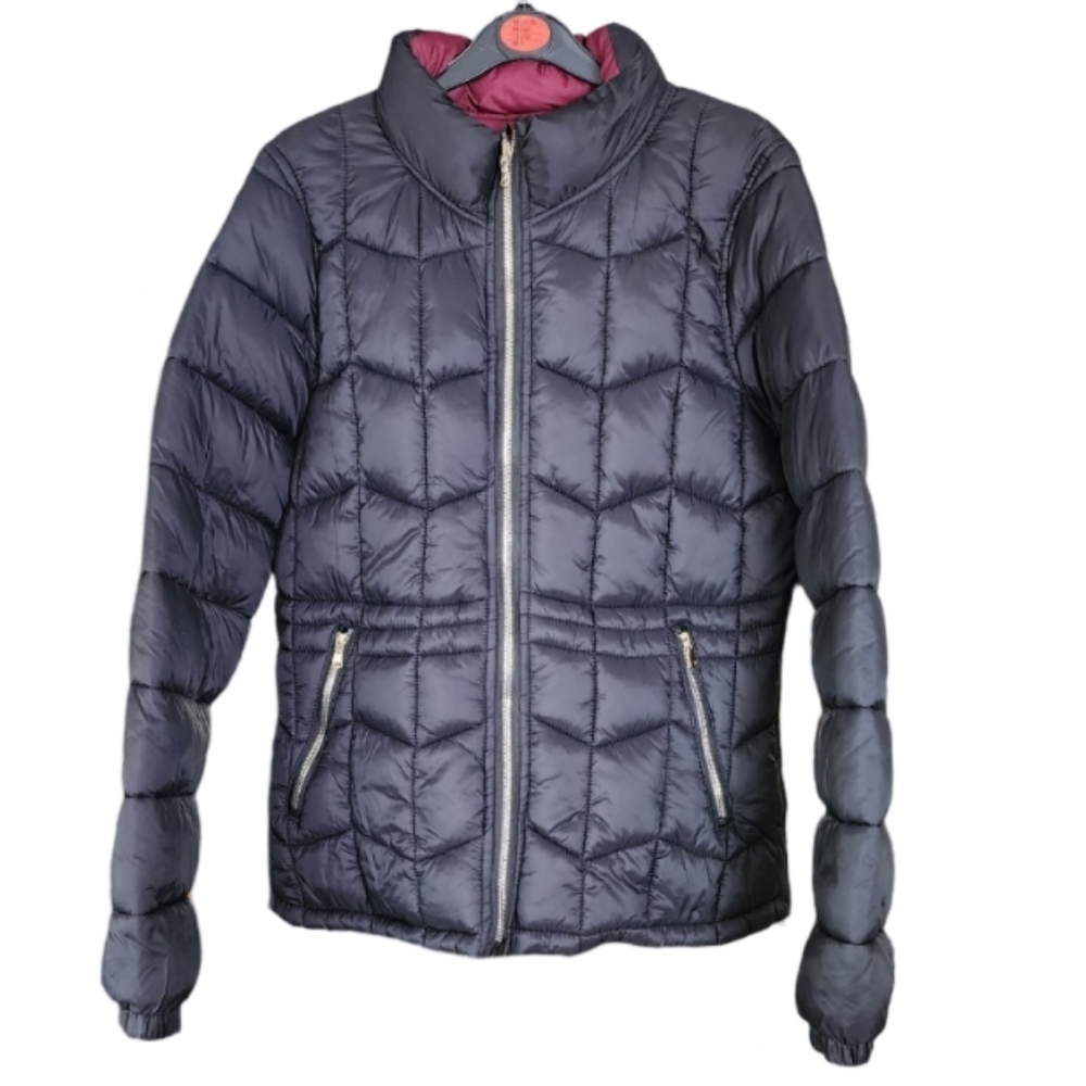 Greenlander Black Lightweight Puffer Jacket Women's‎ Large